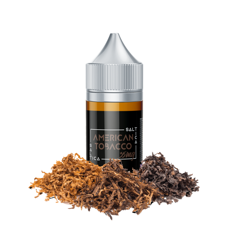 Saltica American Tobacco Salt Likit Saltica American Tobacco Salt Likit